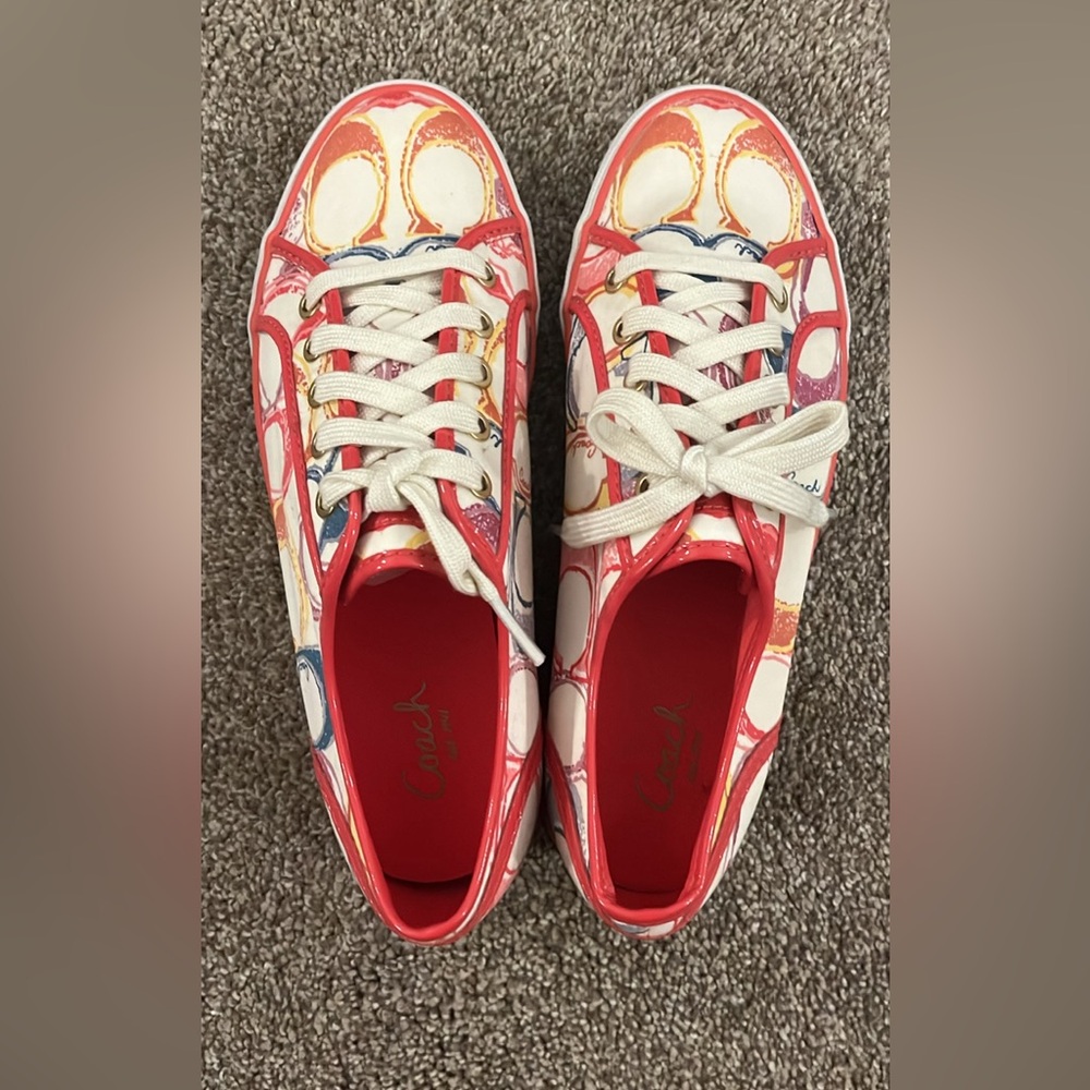Multicolor Women’s 8.5 Coach Sneakers